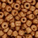 Glasperlen rocailles 6/0 (4mm) Honeycomb brown